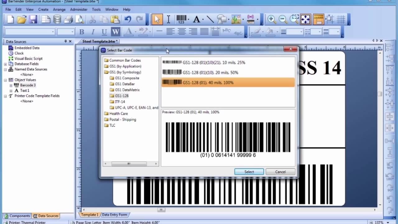 Program pembuat barcodes